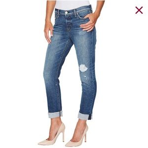 Hudson Riley Relaxed Straight or Rolled Jeans